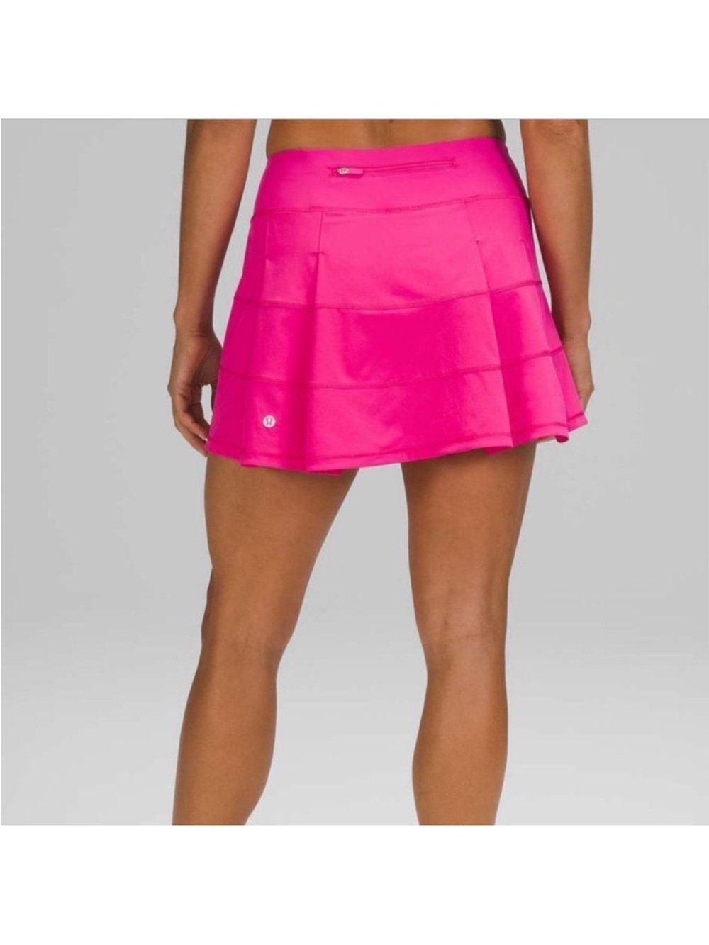 Lululemon sonic pink skirt 12 pace rival skort skirt